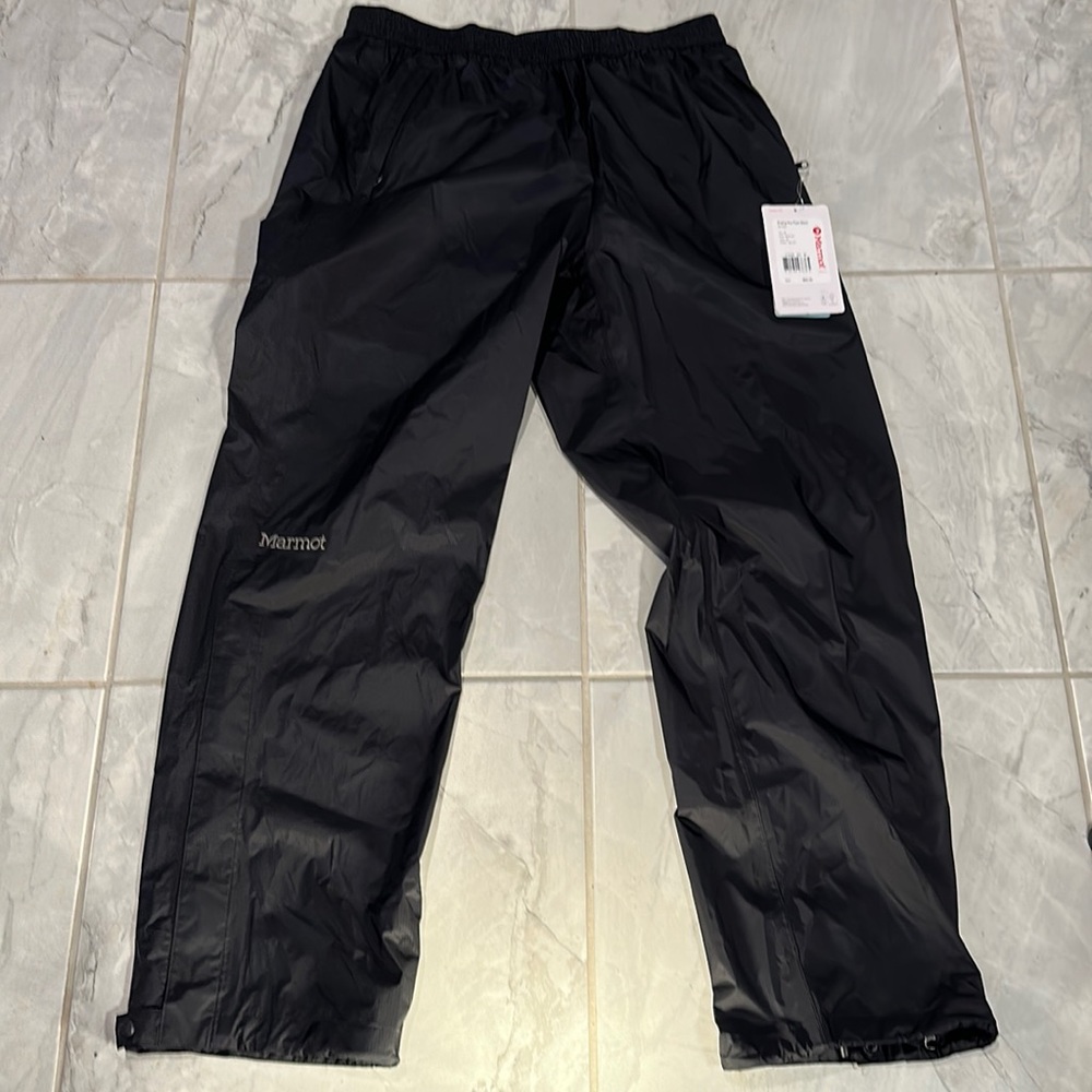 Marmot Precip Eco rain waterproof pants medium short new